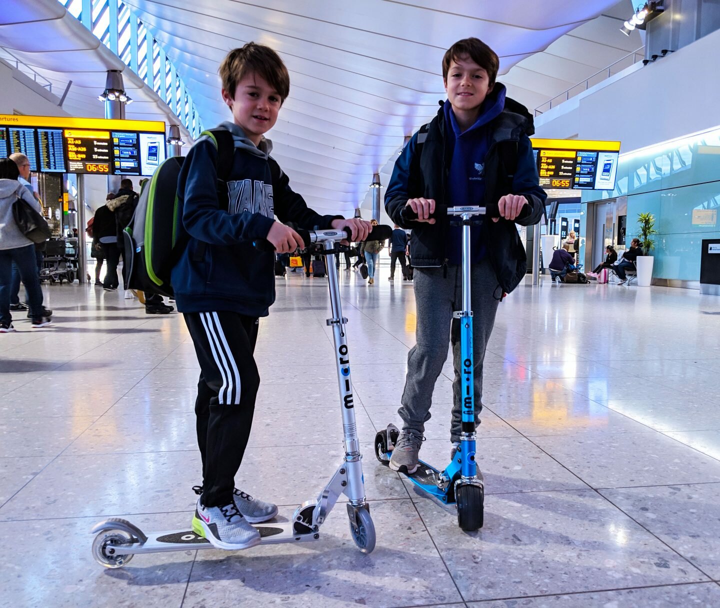 Can you take a Micro Scooter as hand luggage? We did! Here’s how we got on.